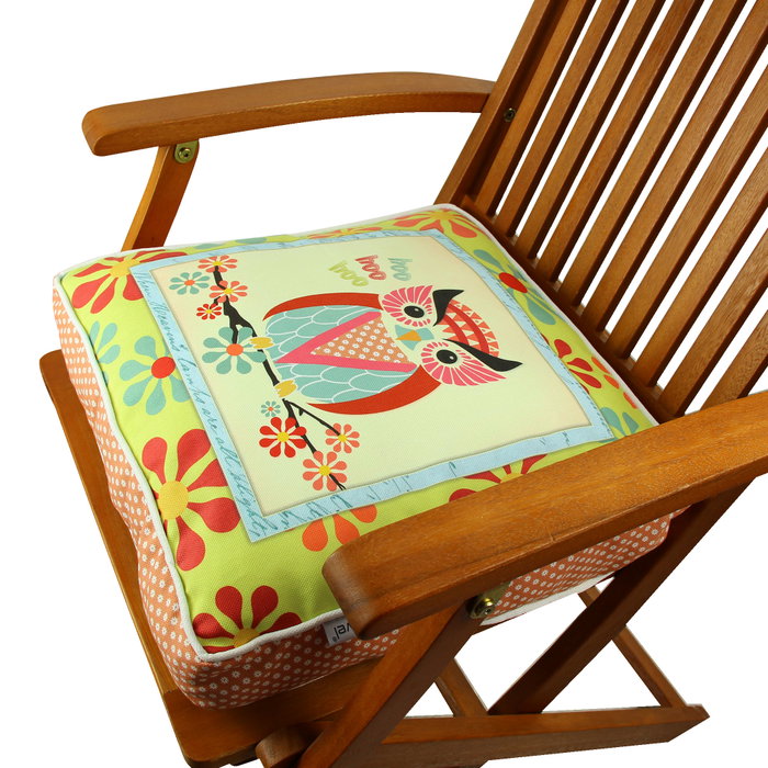 Aberto Design Cojín YM1053 Multicolor 42 x 42 cm